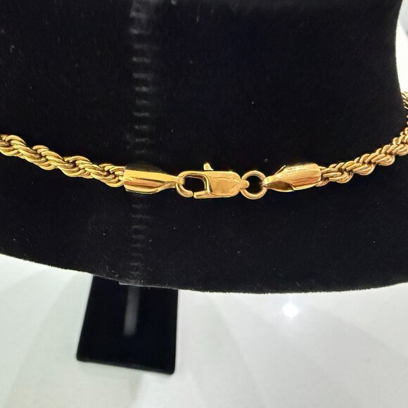 Men's Gold Tone Stainless Steel Cross - Picture 5 of 10